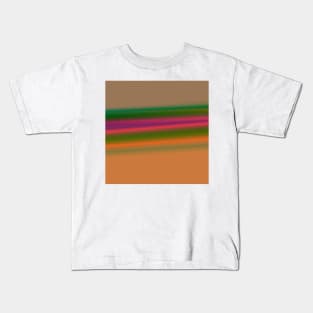 RED BLUE GREEN TEXTURE ART Kids T-Shirt